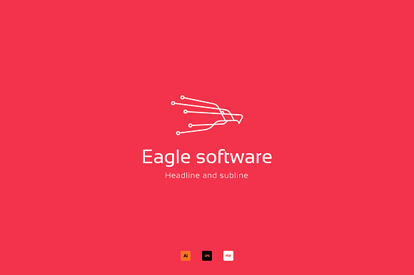 Eagle software logo in Logo Templates - product preview 2