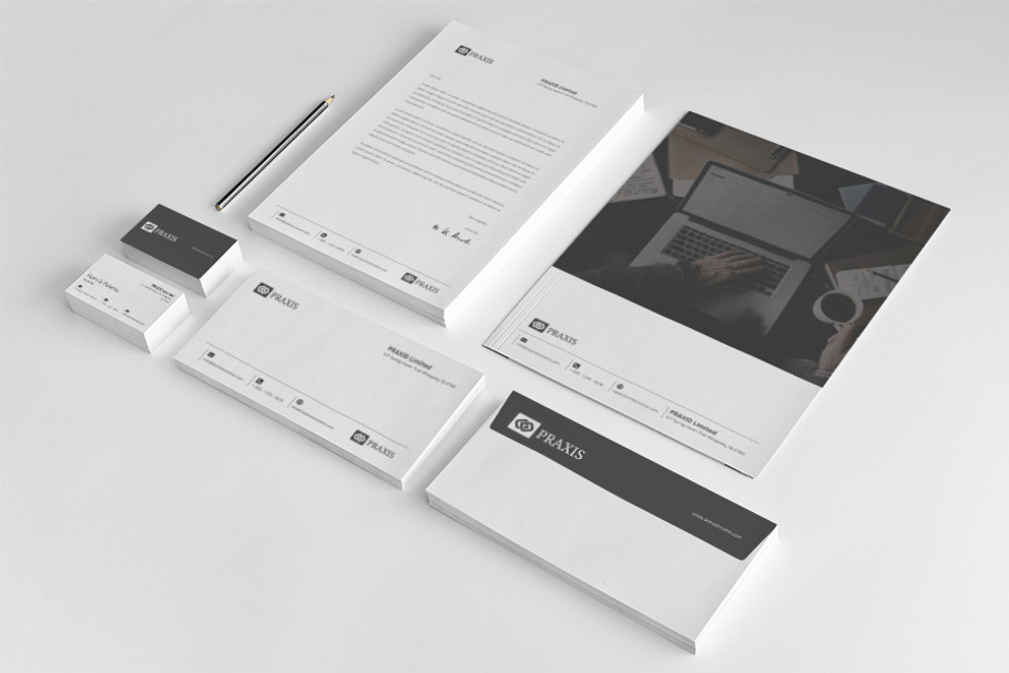 Stationery Branding Pack in Branding Mockups - product preview 8