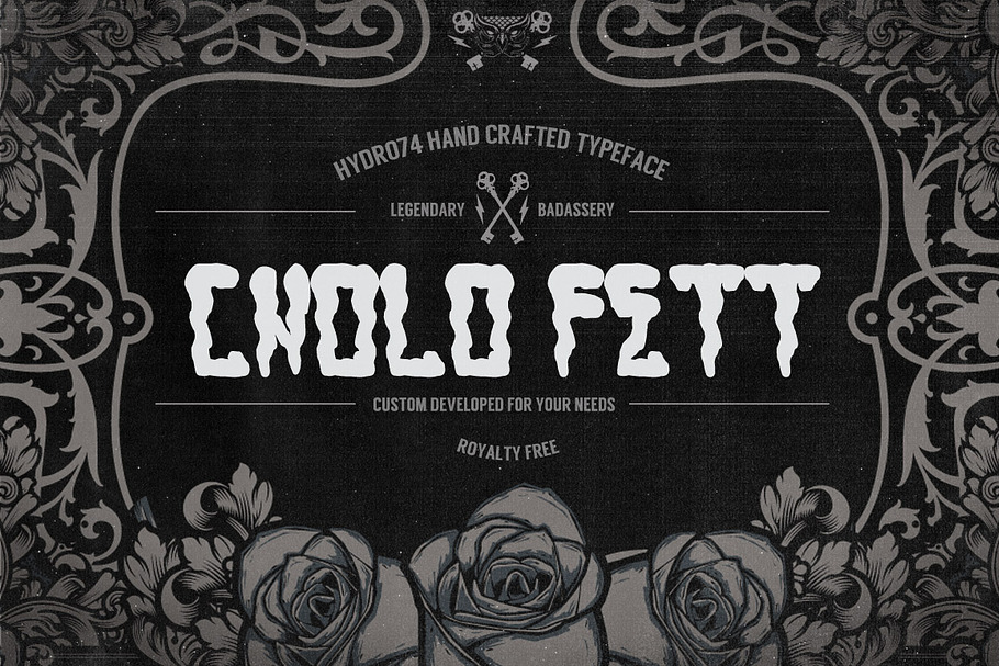 Cholo Fett in Fonts - product preview 8