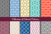 Seamless patterns in vintage style