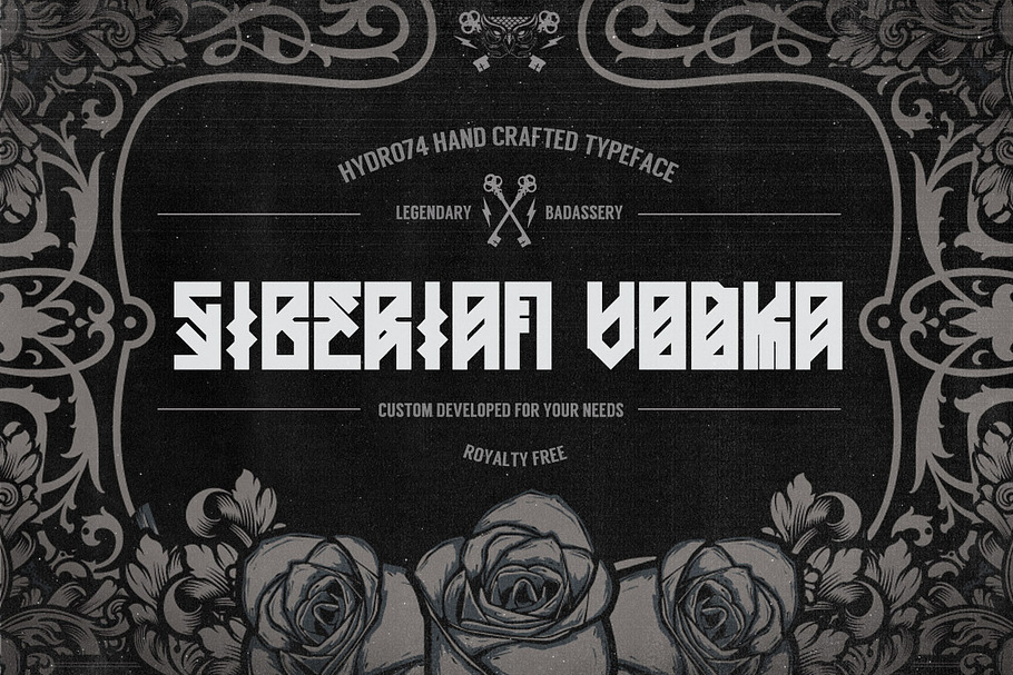 Siberian Vodka in Fonts - product preview 8