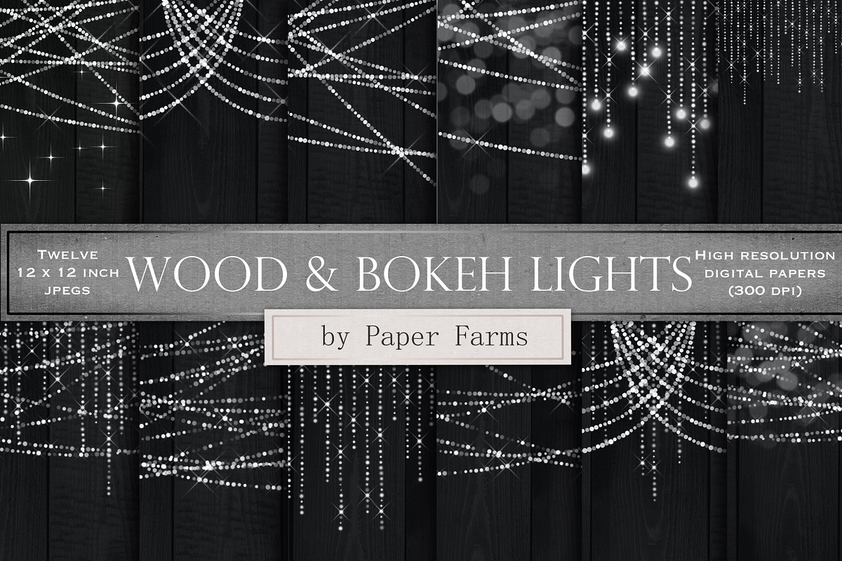 Silver lights on wood in Patterns - product preview 8