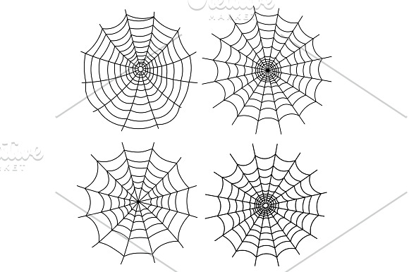 Spiderweb for Halloween decor in Illustrations - product preview 1