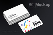 Instant Business Card Mockup 1