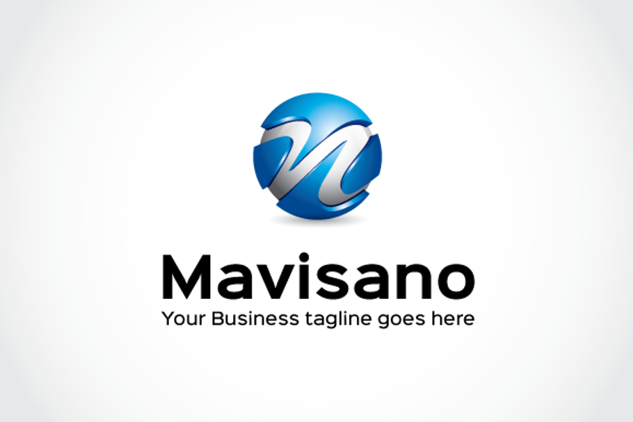 Mavisano Logo Template in Logo Templates - product preview 8