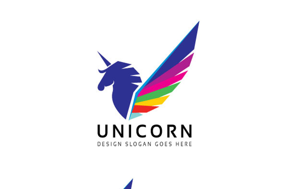 Unicorn Logo in Logo Templates - product preview 8