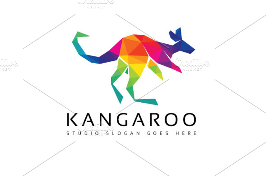 Kangaroo Logo in Logo Templates - product preview 8