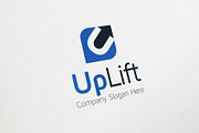 Up Arrow Logo - U Logo