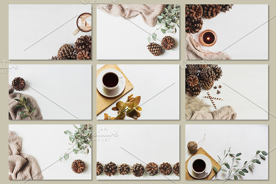 Autumn Inspired Flat Lay Bundle in Graphics - product preview 1