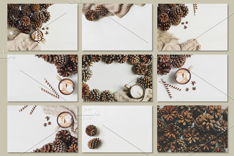 Autumn Inspired Flat Lay Bundle in Graphics - product preview 2