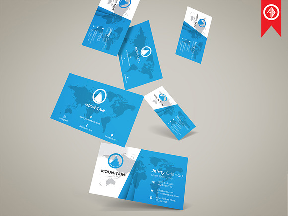 Creative Clear Business Card in Business Card Templates - product preview 1