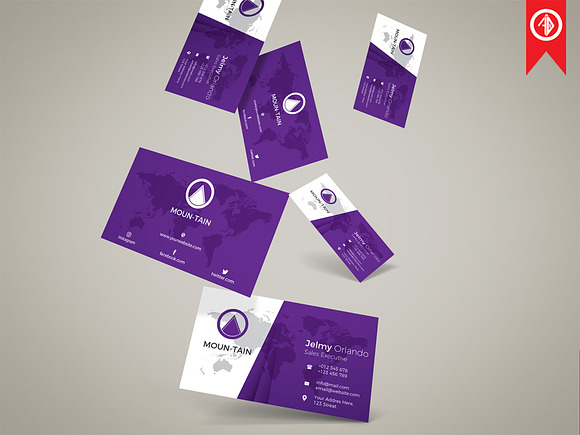 Creative Clear Business Card in Business Card Templates - product preview 3