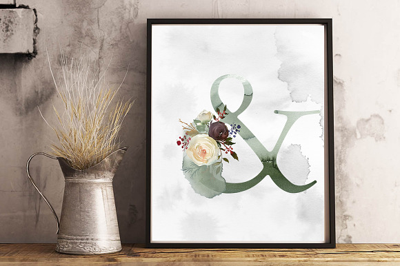 Winter Solemnity Floral Design Kit in Illustrations - product preview 2