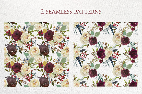 Winter Solemnity Floral Design Kit in Illustrations - product preview 11