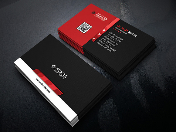 Mew Business Card in Business Card Templates - product preview 3
