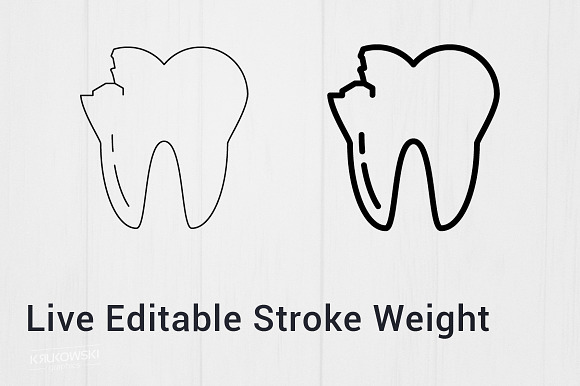 Dental UI Icons Set in UI Icons - product preview 3