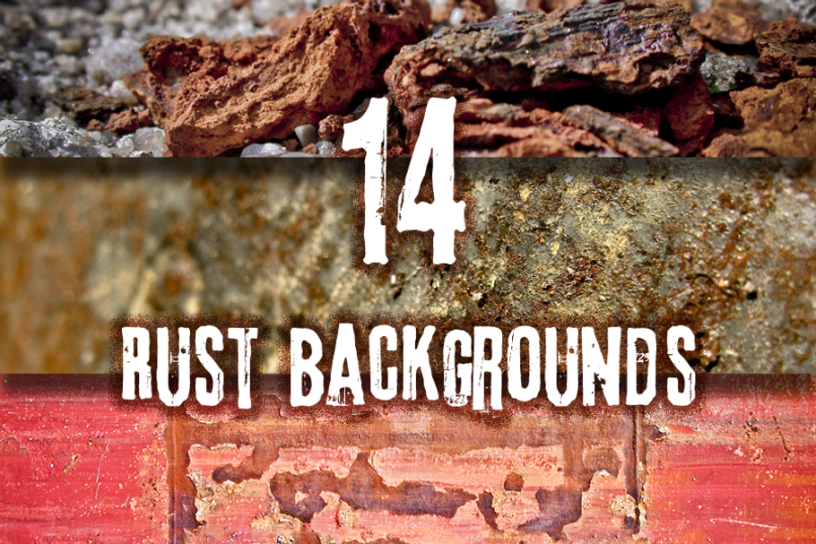 Rusty Background Textures - Set 1 in Textures - product preview 8