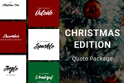 Christmas Edition - Quote Package