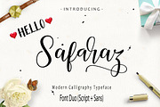 Safaraz Script (Font Duo)