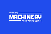 Machinery - Industrial Font (Now $5)