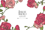Roses - Digital Clip Art