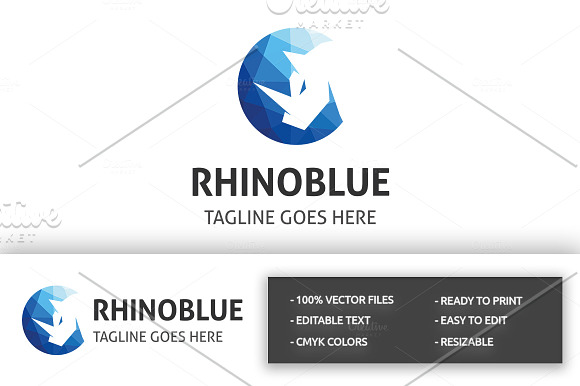 Rhinoblue Logo in Logo Templates - product preview 2
