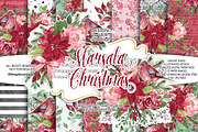 Marsala Christmas design