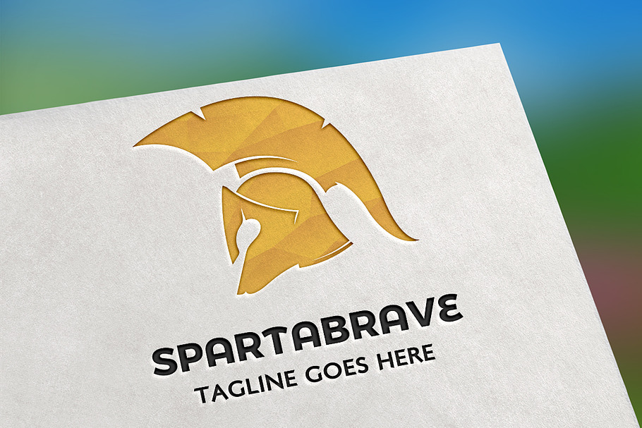 Spartabrave Logo in Logo Templates - product preview 8