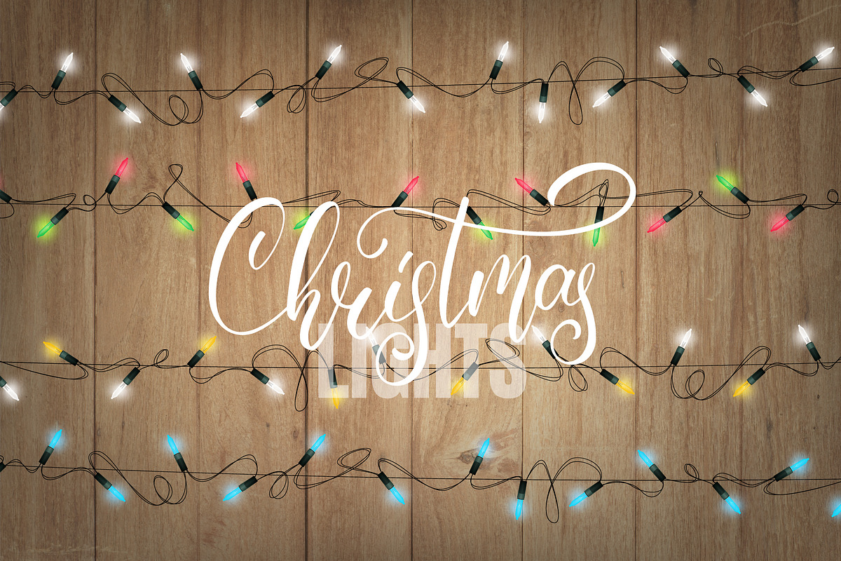 Christmas Lights in Graphics - product preview 8
