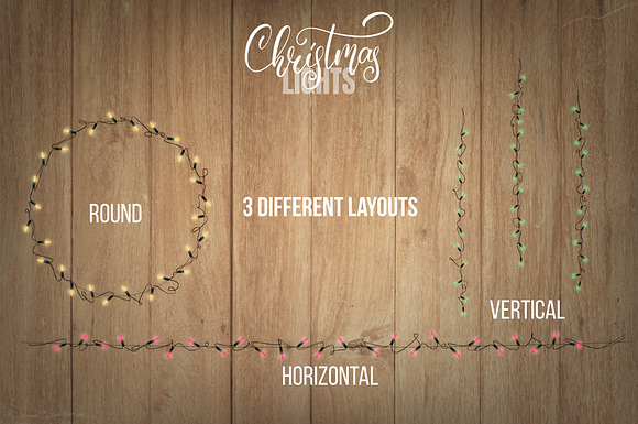 Christmas Lights in Graphics - product preview 3