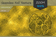 Golden Foil Seamless HD Texture