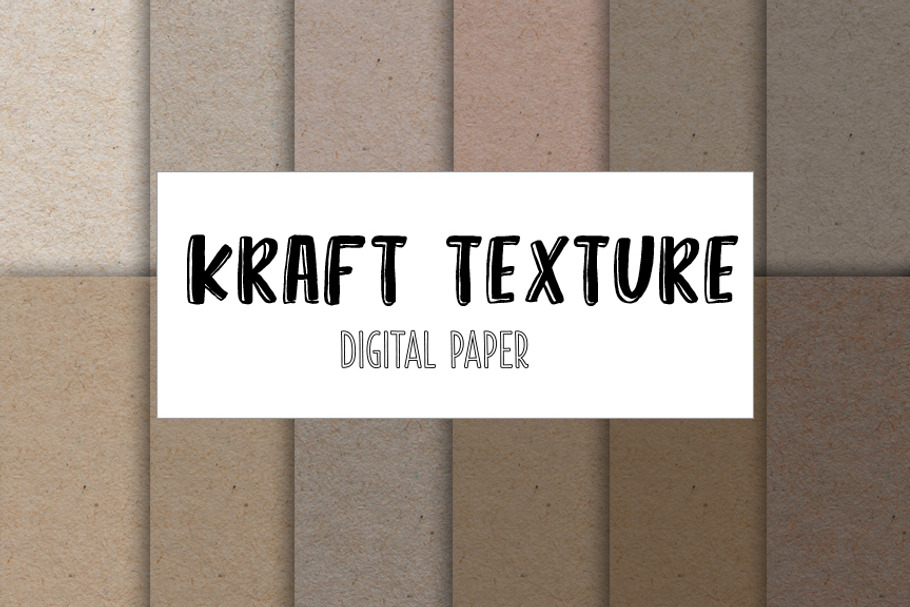 Kraft paper texture