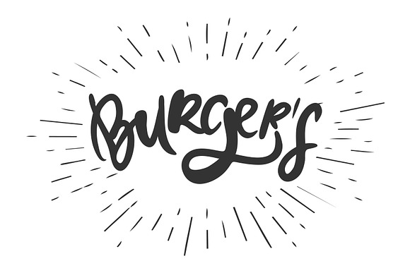 Burger Big Set in Illustrations - product preview 5
