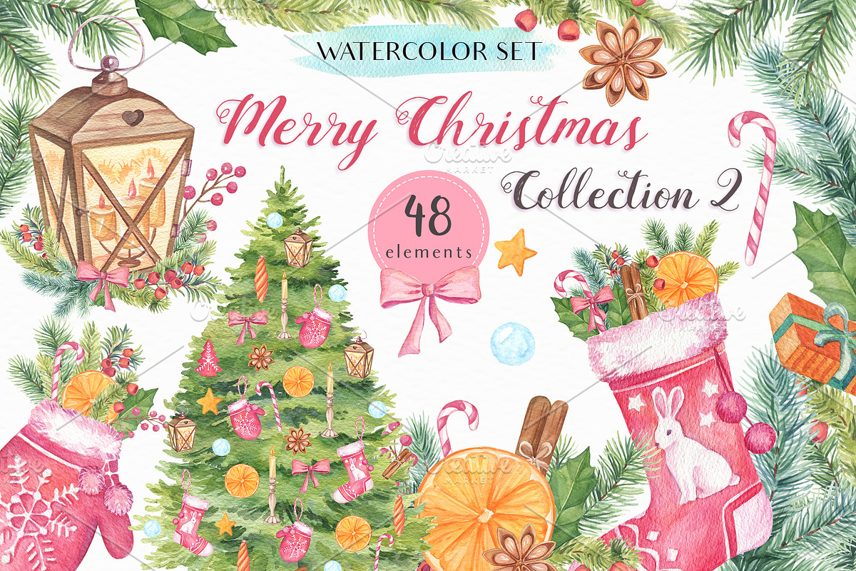 SALE! Merry Christmas Collection II in Illustrations - product preview 8
