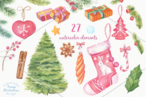 SALE! Merry Christmas Collection II in Illustrations - product preview 1