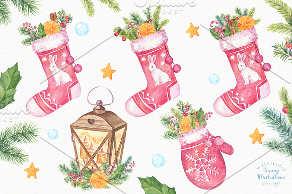 SALE! Merry Christmas Collection II in Illustrations - product preview 4
