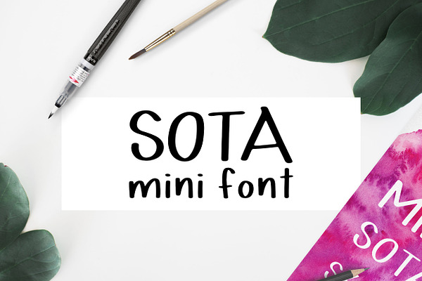 Sota Mini Font