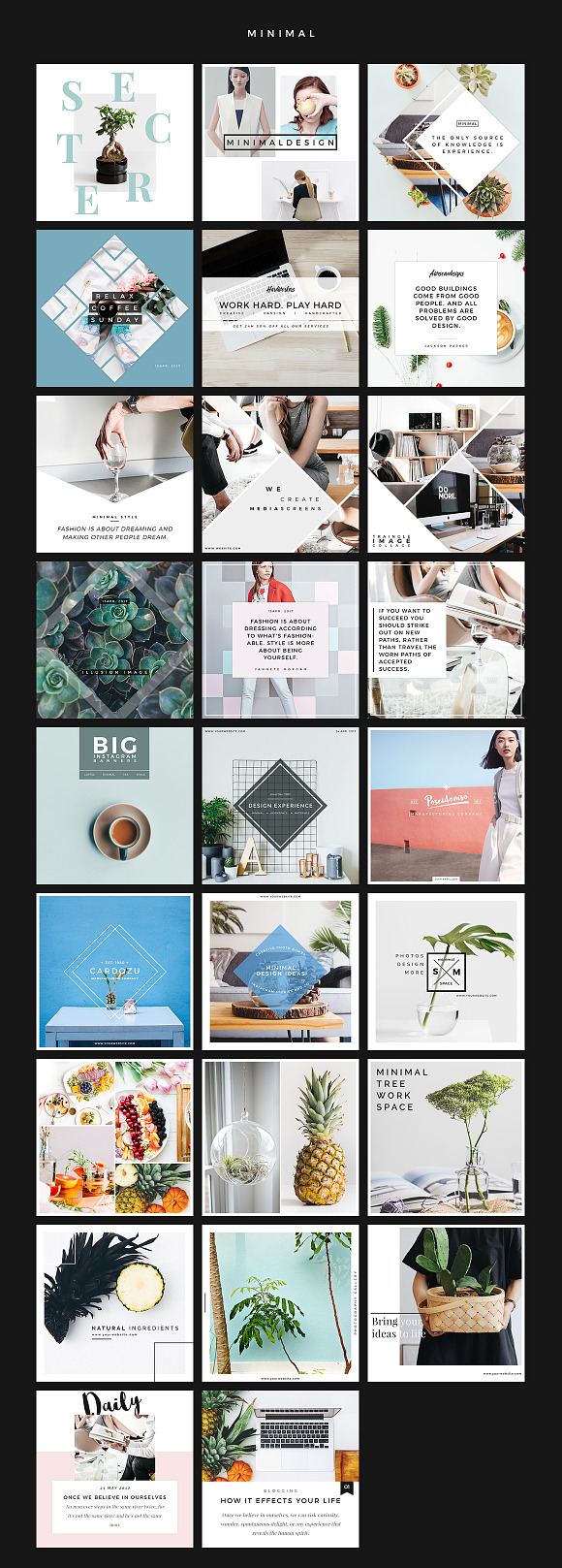 Instagram Social Media Banner Kit in Instagram Templates - product preview 6