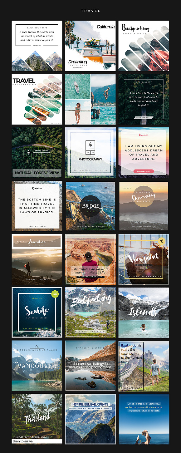 Instagram Social Media Banner Kit in Instagram Templates - product preview 7