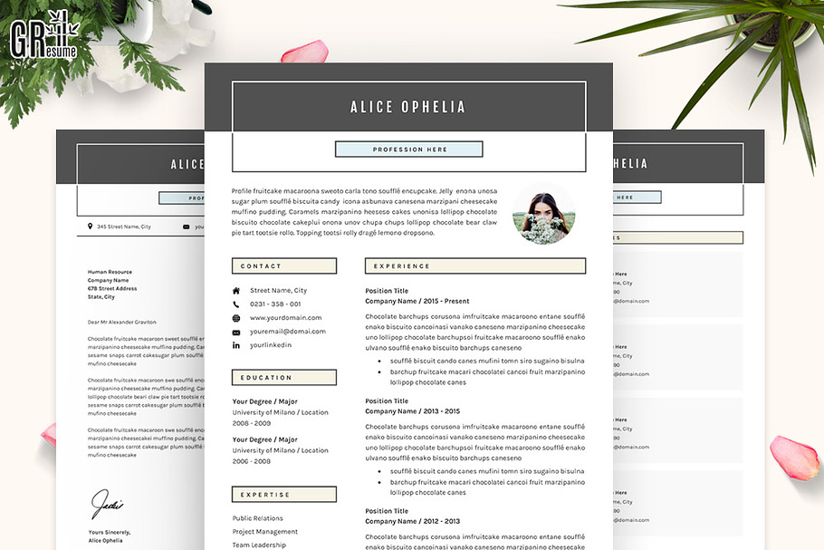 5 Pages Resume - CV Template