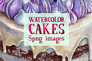 Beautiful Watercolor Cakes