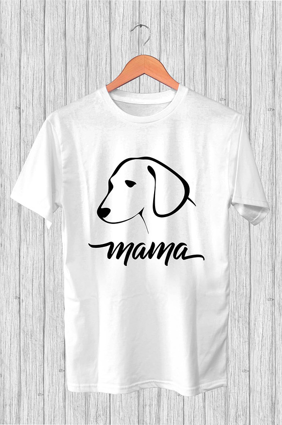 Dog mama SVG DXF PNG EPS in Illustrations - product preview 2