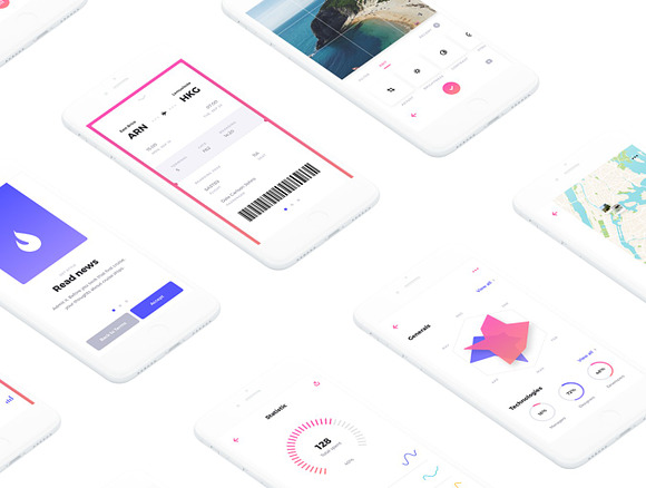Rodmap Mobile UI Kit in UI Kits and Libraries - product preview 4