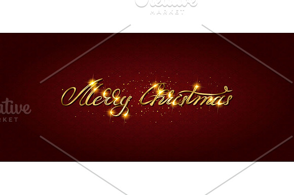 Merry Christmas. 4 colour version in Graphics - product preview 2