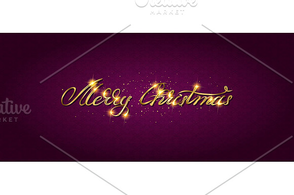 Merry Christmas. 4 colour version in Graphics - product preview 3
