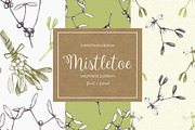 Vintage Mistletoe Patterns
