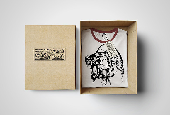 Hand drawn wild animals in Illustrations - product preview 3