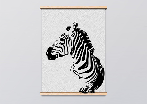 Hand drawn wild animals in Illustrations - product preview 4