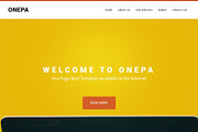 OnePa - Responsive HTML5 Template
