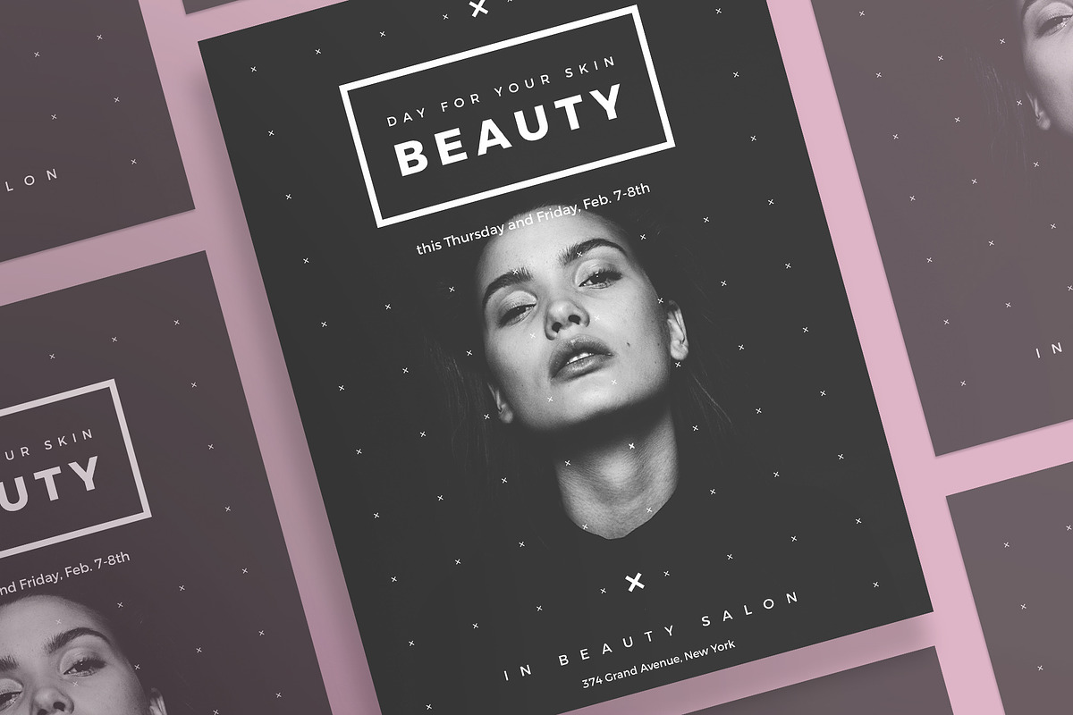 Posters | Your Skin Beauty in Flyer Templates - product preview 8